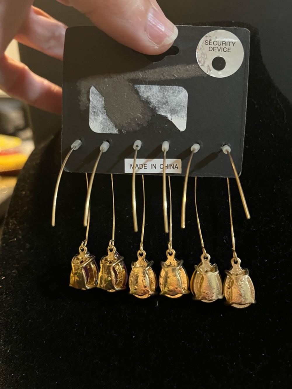 Nicole Miller Set of 3 Earrings NWT - Picture 4 of 4
